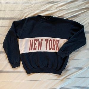 Brandy Melville Erica New York Crewneck Sweatshirt
